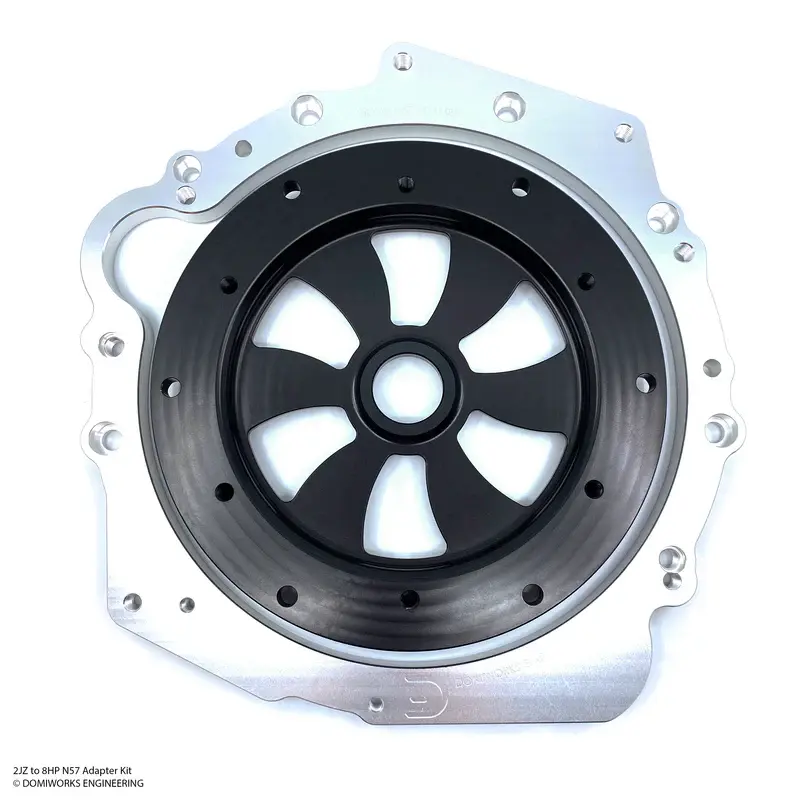 Kit adaptateur DomiWorks 2JZ vers BMW 8HP disponible au Canada