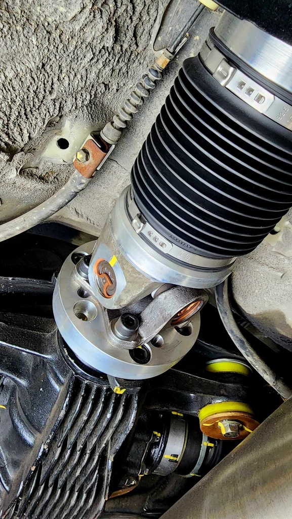 Dodge 8HP70 to Toyota Supra MKIV Driveshaft