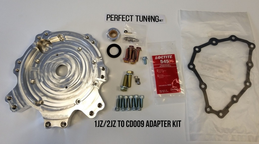 JZ to CD009 Adapter Kit with Toyota bellhousing