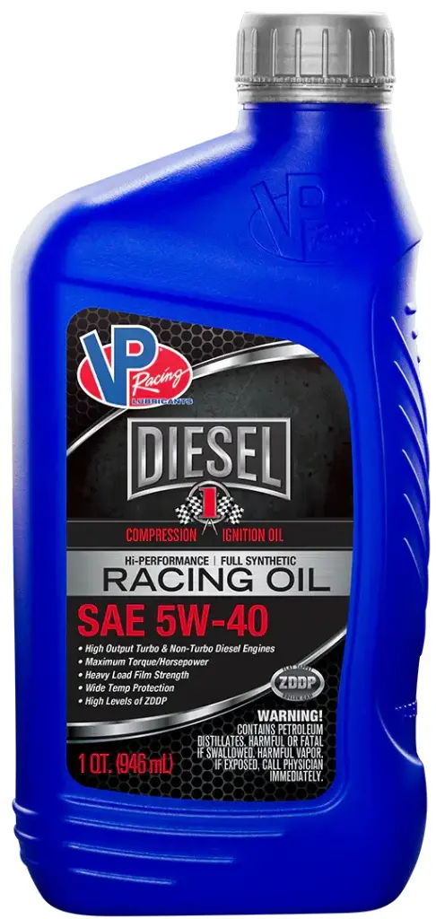 VP HI PERF CI1 SAE 5W-40 DIESEL ENGINE OIL QT