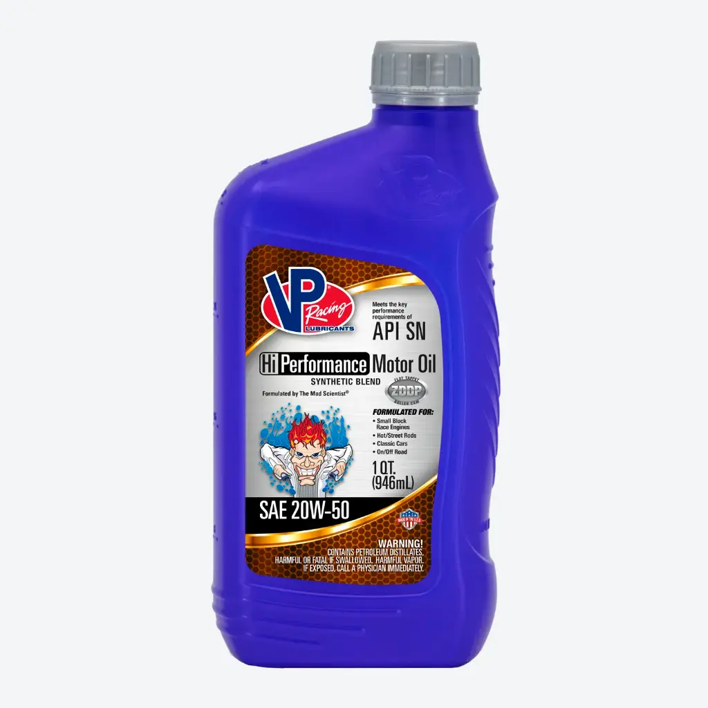 VP HI PERF SYN BLEND SAE 20W-50 QT