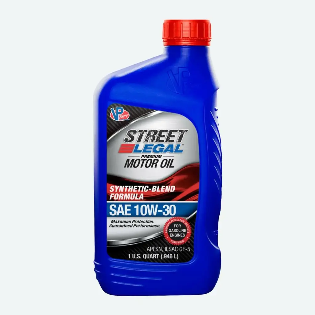 VP Street Legal SYN-Blend Formula 10W-30 GF-6 1-QRT