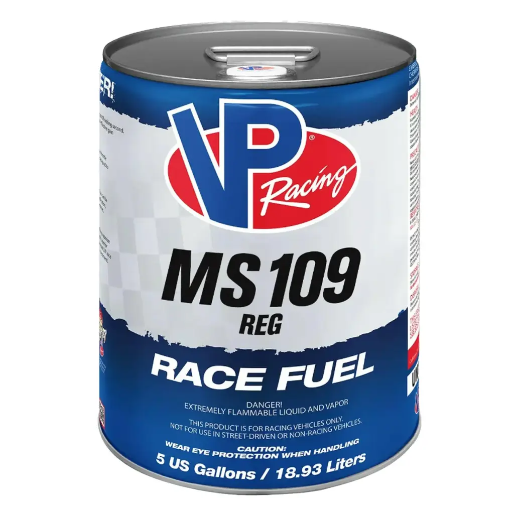 VP MOTORSPORT 109 5 GAL 105 UNLEADED O2