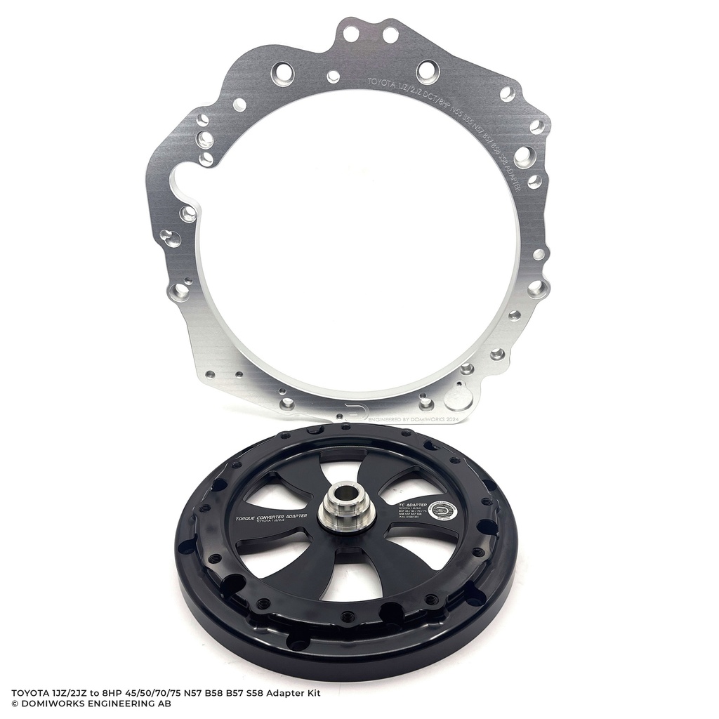 Domiworks 2JZ to BMW 8HP N47 N57 B57 B58 S58 Adapter Kit