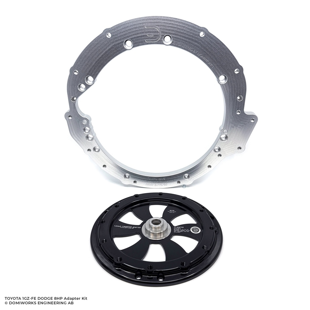 Domiworks 1GZ-FE V12 to Dodge 8HP Adapter Kit