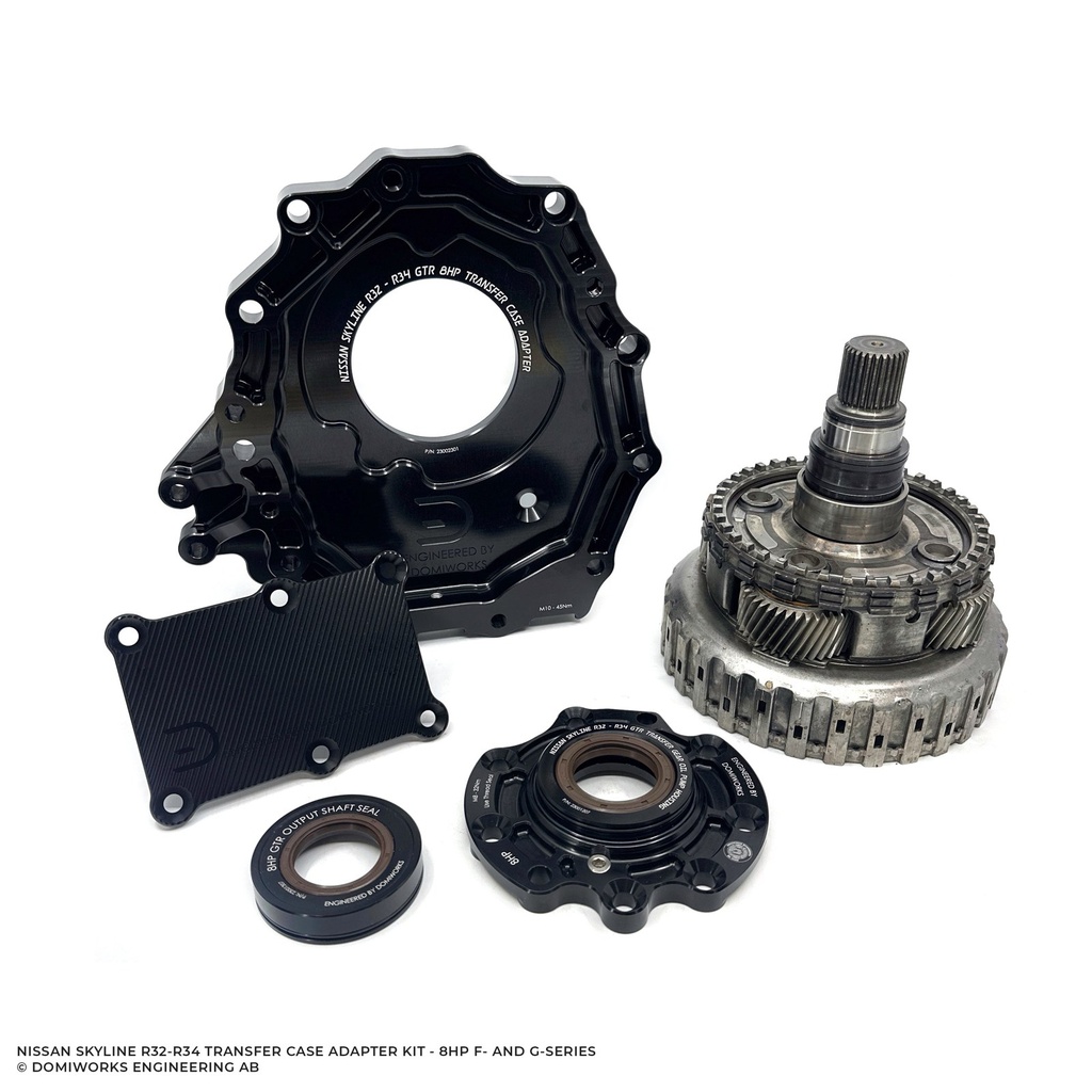 Domiworks Nissan Skyline GTR R32-R34 to BMW 8HP Transfer Case Adapter Kit