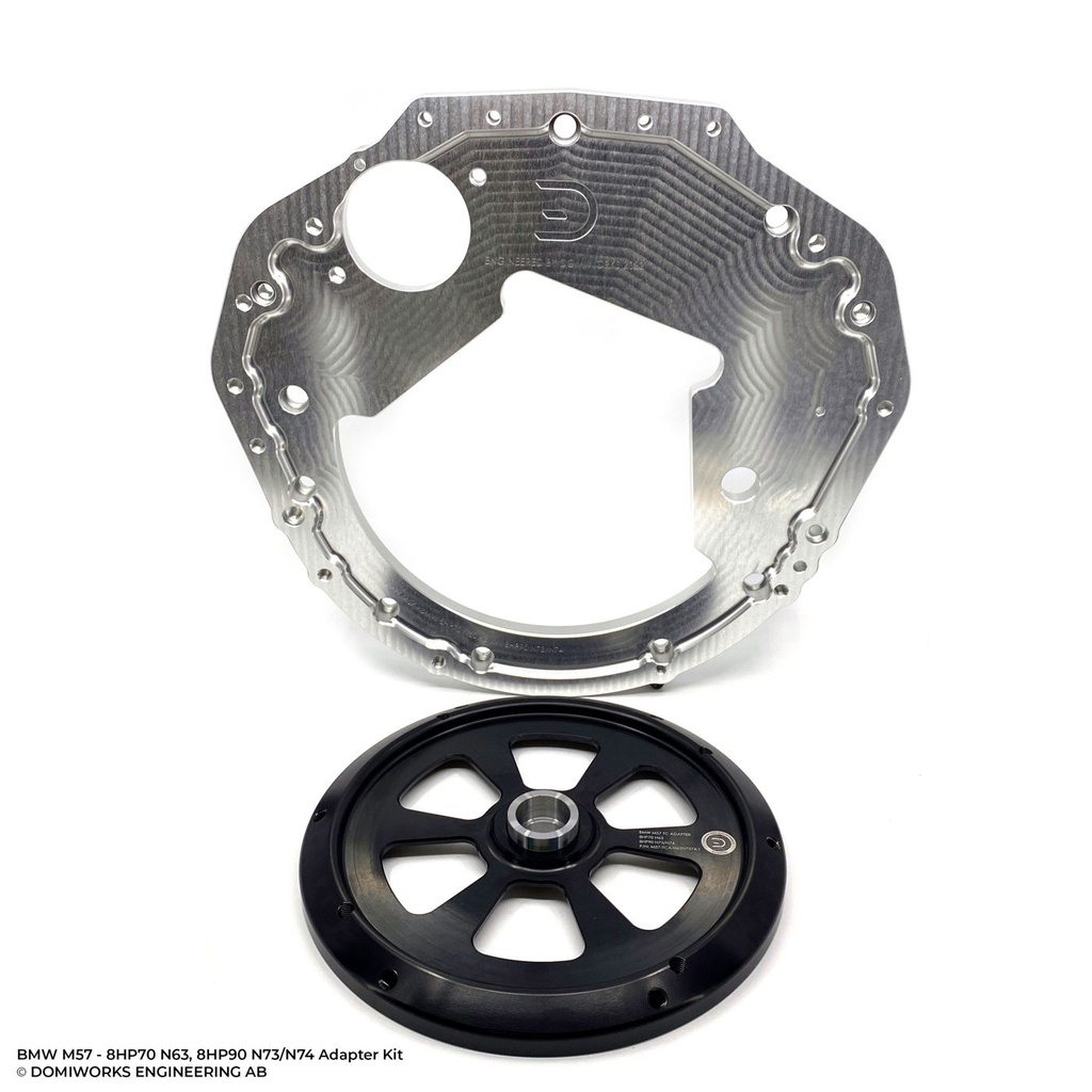 Domiworks BMW M57N to 8HP90 N73 N74 Adapter Kit