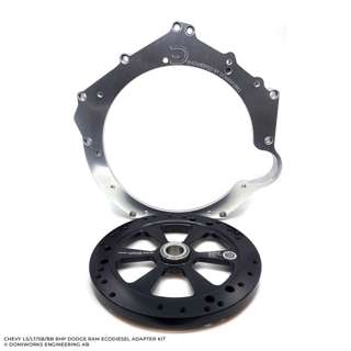 Domiworks Chevy LS/LT/SB/BB to Dodge Ecodiesel Adapter Kit