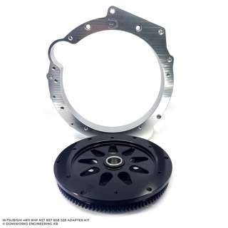 Domiworks Mitsubishi 4B11 8HP N57 7-bolt Adapter Kit