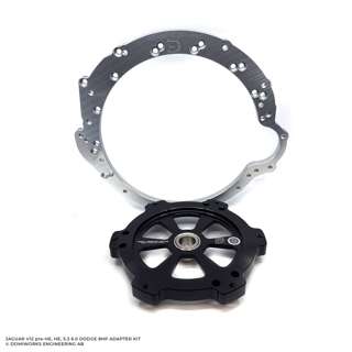 Domiworks Jaguar V12 to Dodge 8HP 845RE / 850RE 70 / 75 / 90 / 95 Adapter Kit