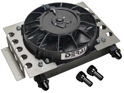 [DER-15850] Derale 15 row Oil Cooler with Fan