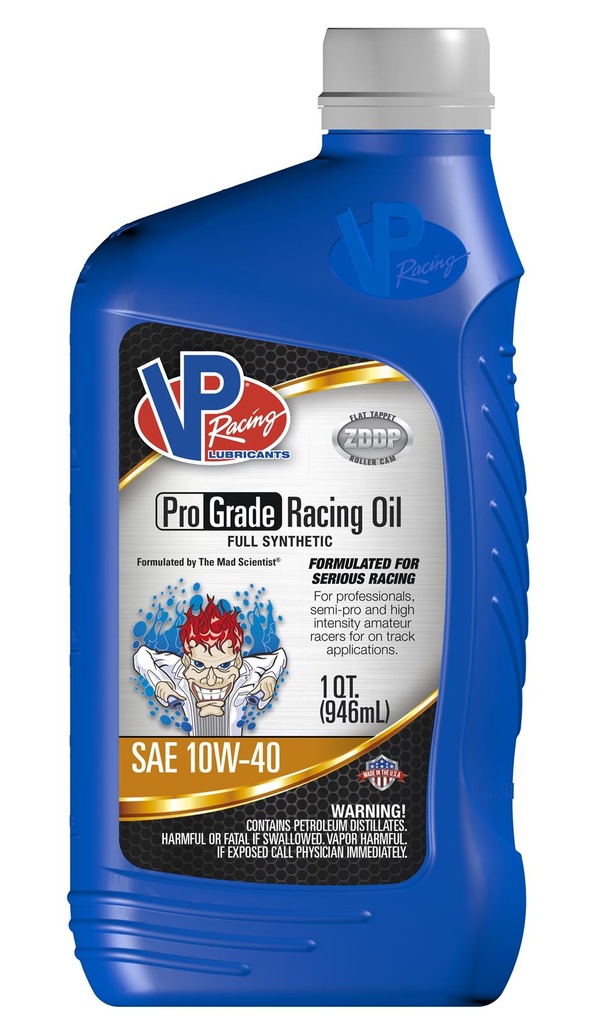 [VP-2745] VP PRO FULL SYN RACING OIL SAE 10W-40 QT