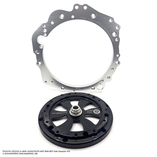 [DOMIWORKS-21001001] Domiworks 2JZ to BMW 8HP N47 N57 B57 B58 S58 Adapter Kit