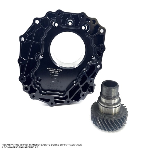 [DOMIWORKS-24008003] Domiworks Nissan Patrol Y60/Y61 to Dodge 8HP95 Transfer Case Adapter Kit