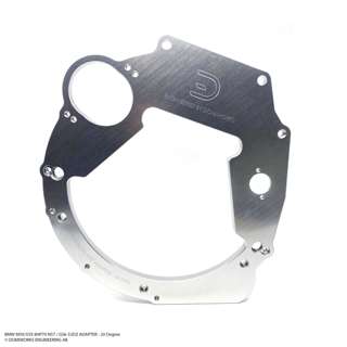 [DOMIWORKS-21002002] Domiworks BMW M5x/S5x to N57 - 20 degree tilt (M20) Adapter Kit