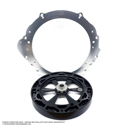 [DOMIWORKS-21004005] Domiworks Dodge Viper 8HP Hellcat Scat Pack GEN3/4/5 Adapter Kit