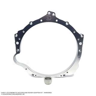 [DOMIWORKS-21004018] Domiworks Chevy LS/LT/SB/BB to Jaguar/Land Rover 8HP - Mirrored Adapter Kit