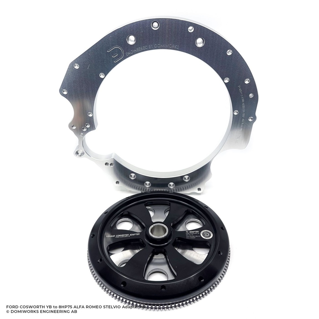[DOMIWORKS-21005007] Domiworks Ford Cosworth YB 8HP Alfa Romeo Stevlio Adapter Kit