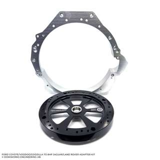[DOMIWORKS-21005014] Domiworks Ford Coyote/Voodoo/Godzilla/Modular 8HP Jaguar/Land Rover (4-bolt TC) Adapter Kit