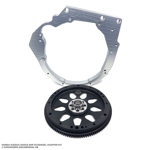 [DOMIWORKS-21007008] Domiworks Honda K20/K24 to Dodge 8HP RAM EcoDiesel Adapter Kit